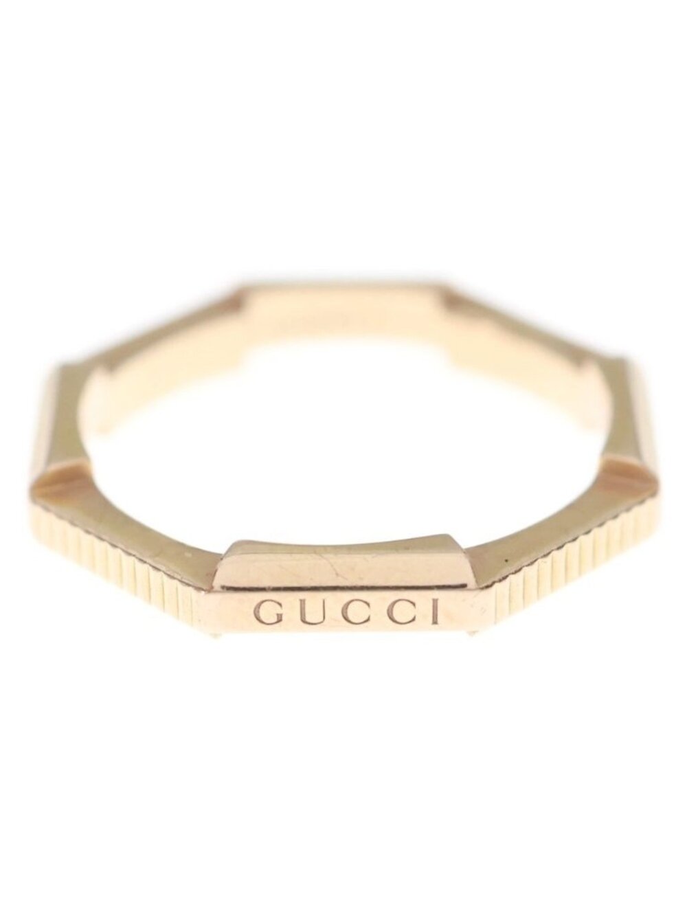 Gucci Link to Love Mirror Ring Pink Gold 18k